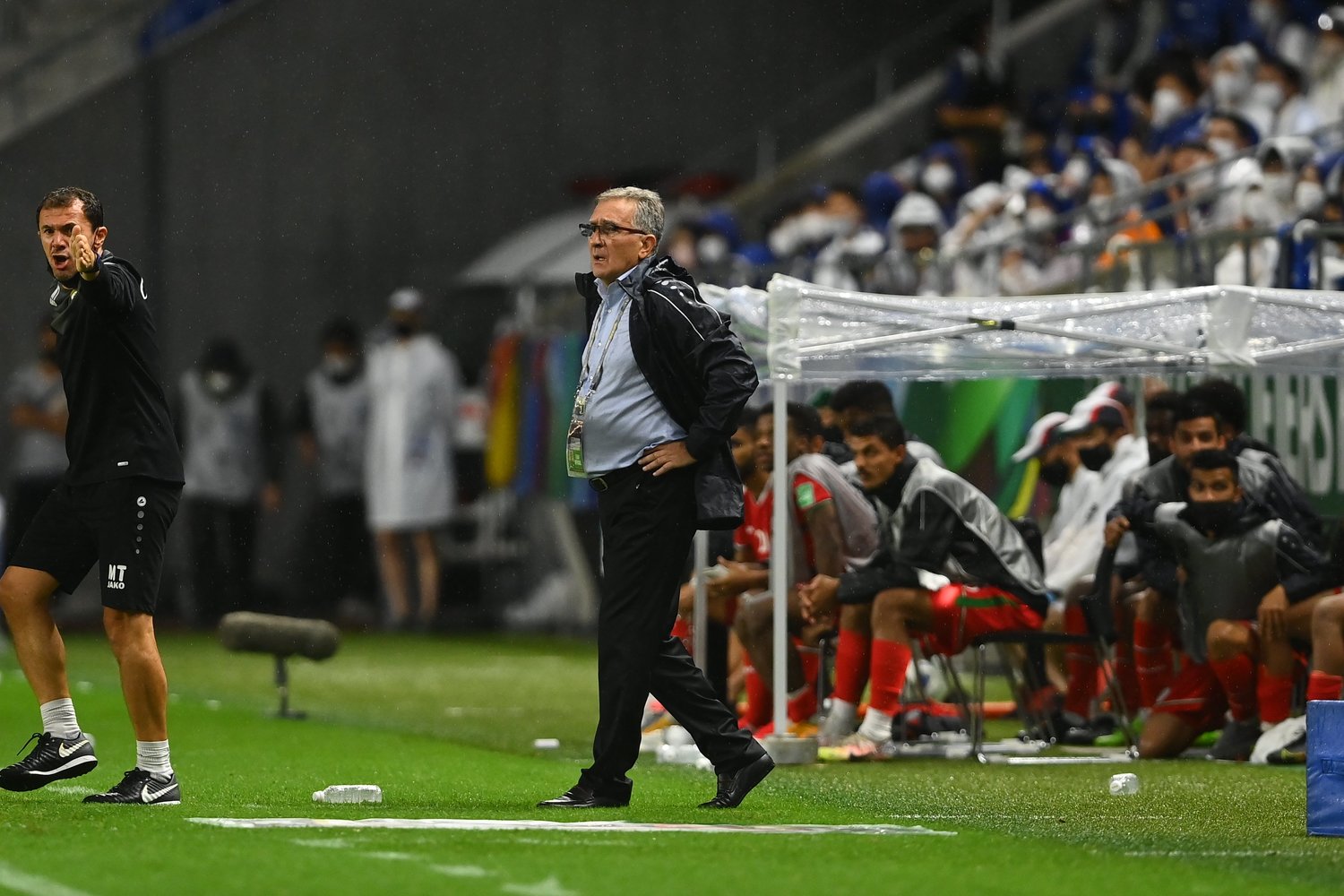 ブランコ・イバンコビッチ監督。オマーンは準備期間に1カ月を使い、徹底して日本の攻略法を分析してきた　©JMPA