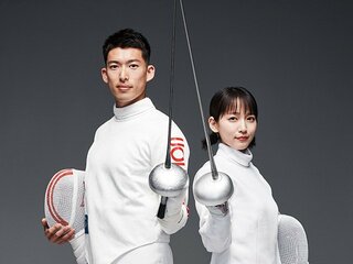 いい顔に迫る資生堂クロストーク「ONE ON ONE」 見延和靖(フェンシング選手) ×吉岡里帆(女優)