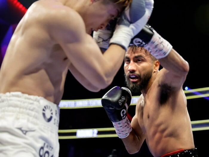 「1Rからいいジャブだなと…」敗者カルデナスはなぜ井上尚弥に“大善戦”できたのか？ 怪物と最も拳を交えた男が感じた「井上の“ある変化”」＜Number Web＞ photograph by Getty Images