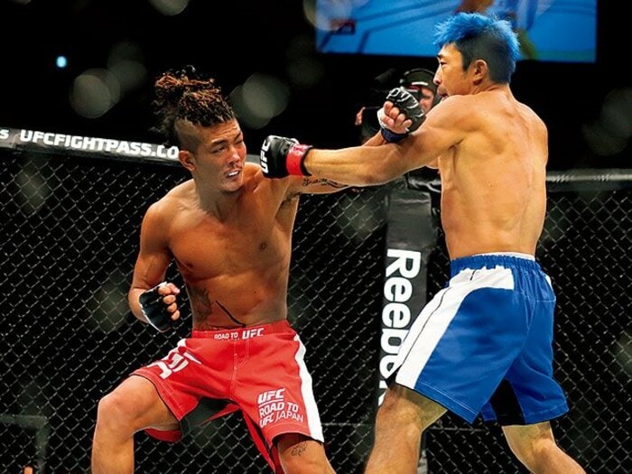 ドローでもUFCを動かした夜叉坊と廣田による死闘。～「勝った方が本契約」という土壇場の奇跡～＜Number Web＞ photograph by Susumu Nagao