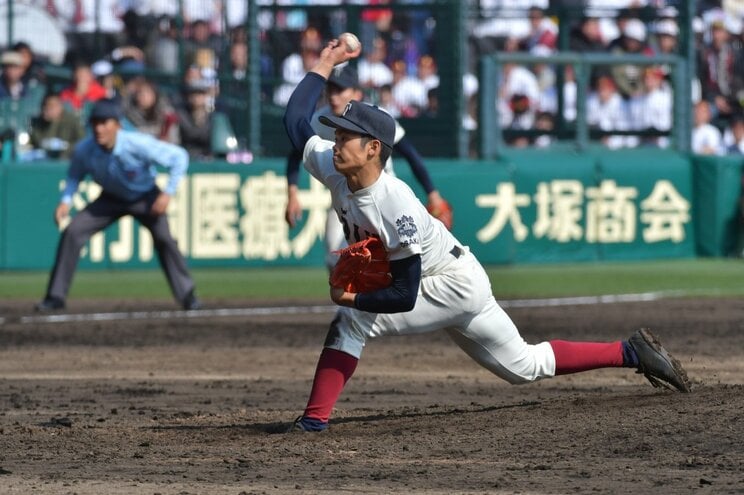 大阪桐蔭時代は投手としても活躍　©Hideki Sugiyama