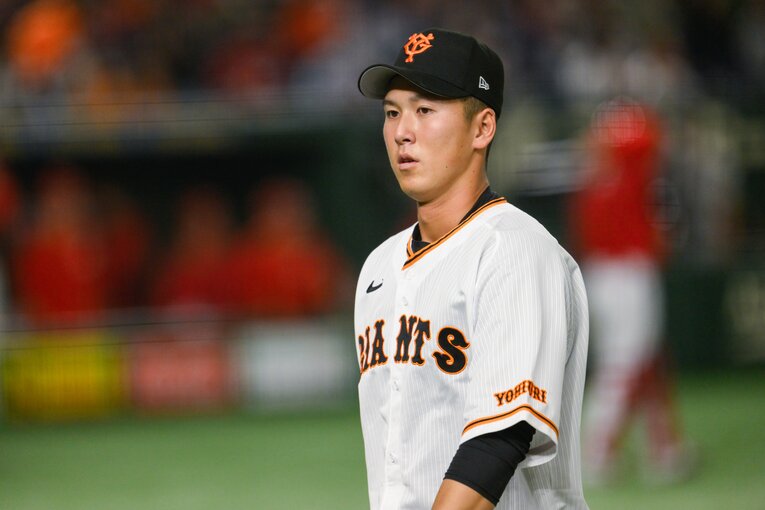 外野のレギュラーを争う秋広優人21歳 ©Nanae Suzuki