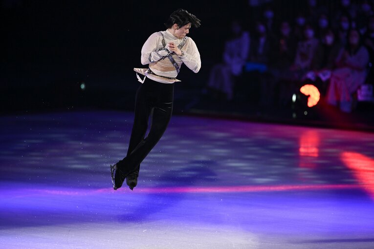 アイスショー「プロローグ」で演じた『ロミオ＋ジュリエット』　©Asami Enomoto