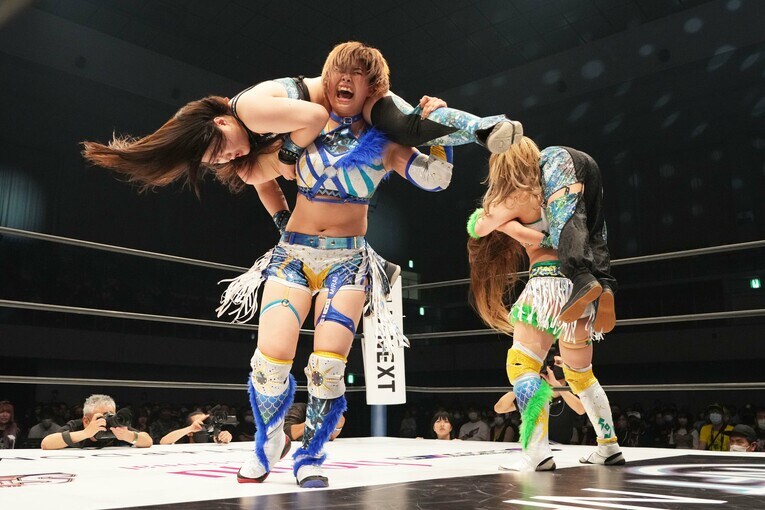 5月4日、福岡国際センターで行われたゴッデス王座防衛戦