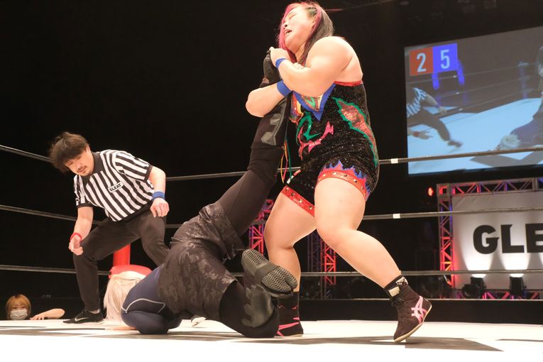 「手も足も出なくて...」新団体GLEATで“女優レスラー”福田茉耶が味わった“恐怖の4分50秒”…それでも「光栄です」と語ったワケ(29)