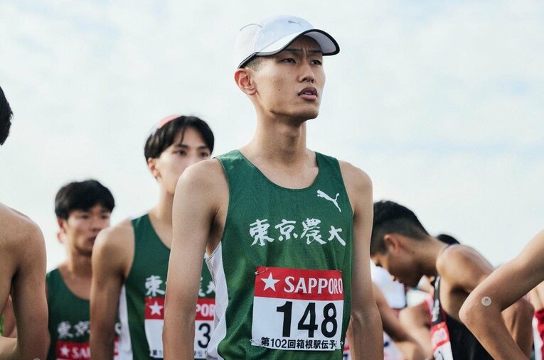 前回の悔しさをバネに成長し、自身2回目の箱根駅伝に臨む前田和摩 ／ photograph by Yuki Suenaga