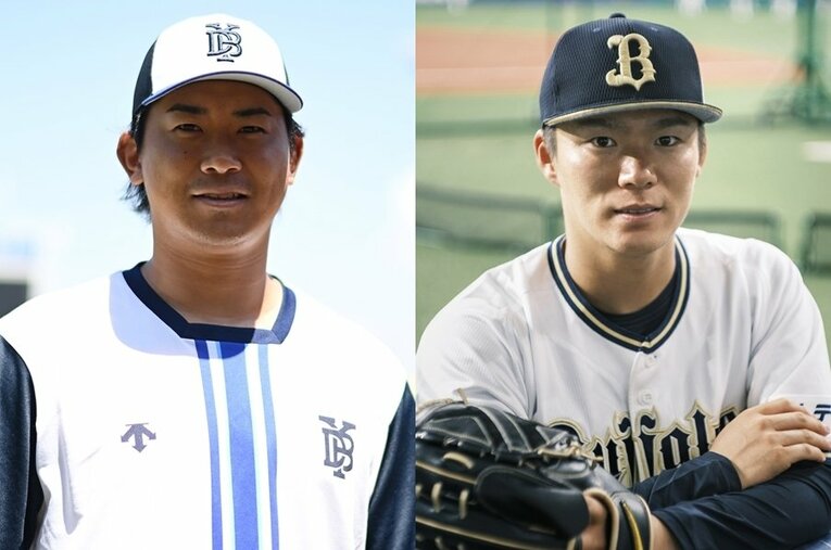 近年の交流戦で圧倒的な存在感だった今永昇太と山本由伸。彼らがメジャーに旅立った今季、誰が“交流戦男”となるだろうか ／ photograph by Naoya Sanuki/Atsushi Hashimoto