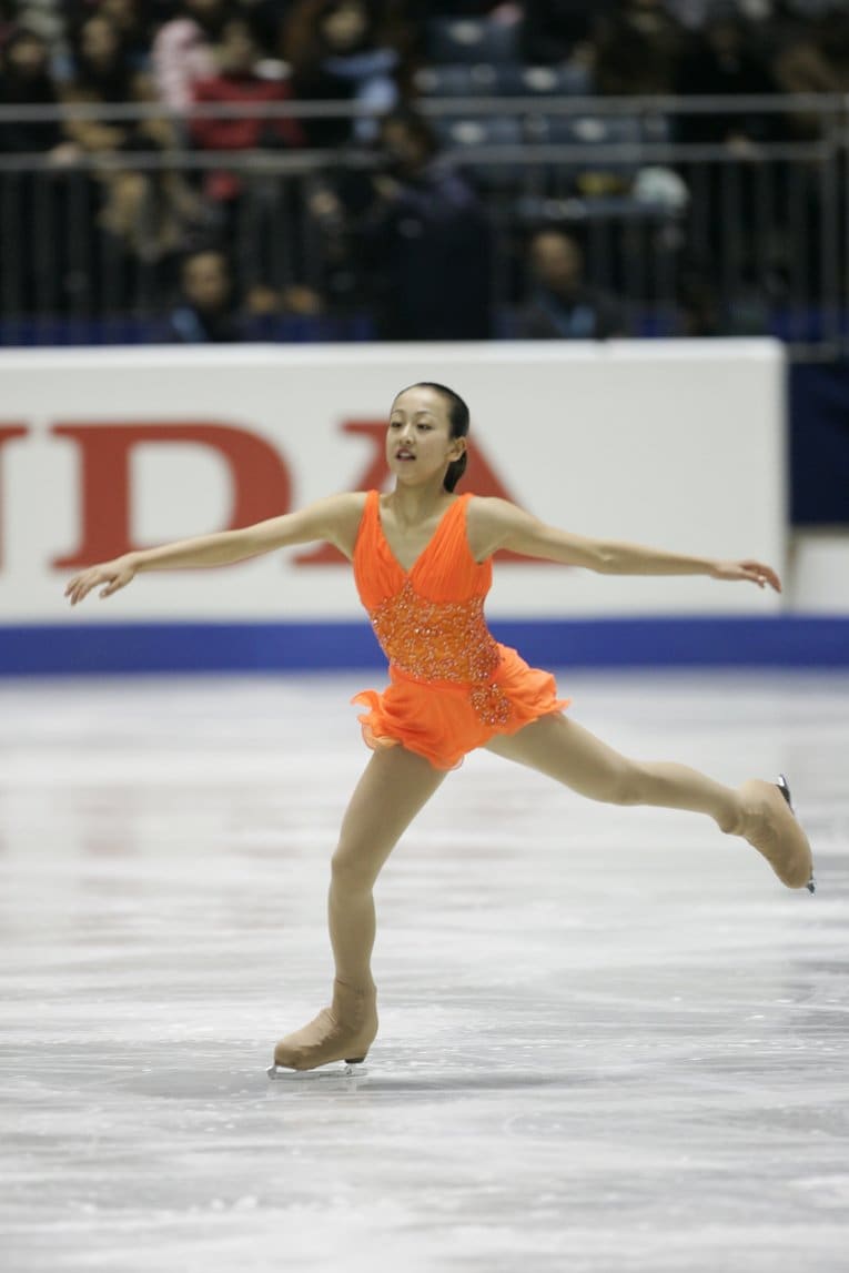 15歳の浅田真央（2005年グランプリシリーズ　中国杯）　(C)Takuya Sugiyama