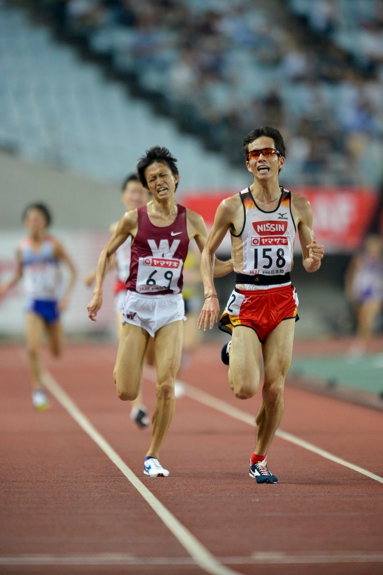 第96回日本陸上競技選手権（兼ロンドン五輪代表選考会）男子10000m決勝　©Asami Enomoto