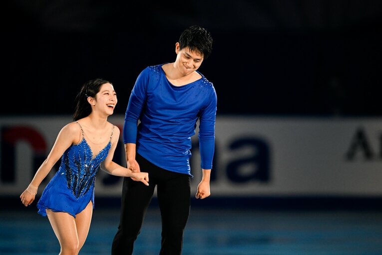 NHK杯のエキシビション　©Asami Enomoto