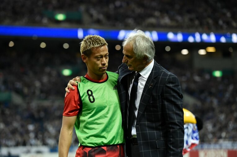 2017年の日本vsオーストラリア　©Sports Graphic Number