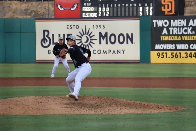 パドレス傘下のマイナーで実戦経験を積んでいる21歳のバルザー・ブライアン　©Yuki Yamada