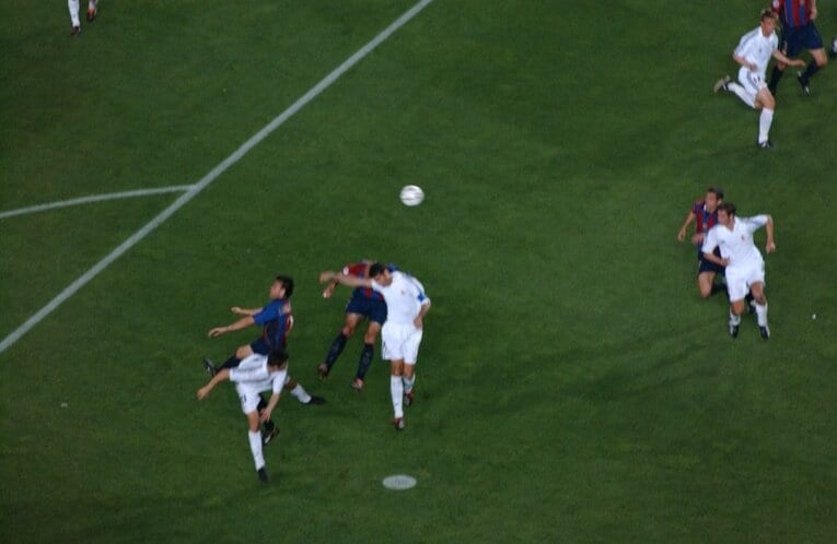 かつてのクラシコの様子　©Sports Graphic Number