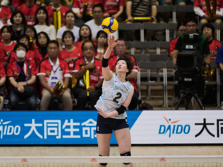 バレーボールネーションズリーグ 韓国戦　©︎Yuki Suenaga