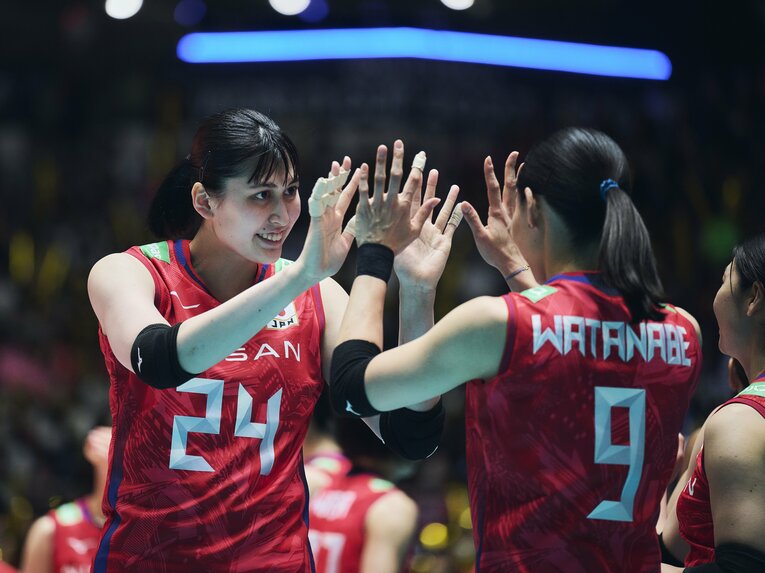 入澤まい／FIVBパリ五輪予選　©︎Yuki Suenaga