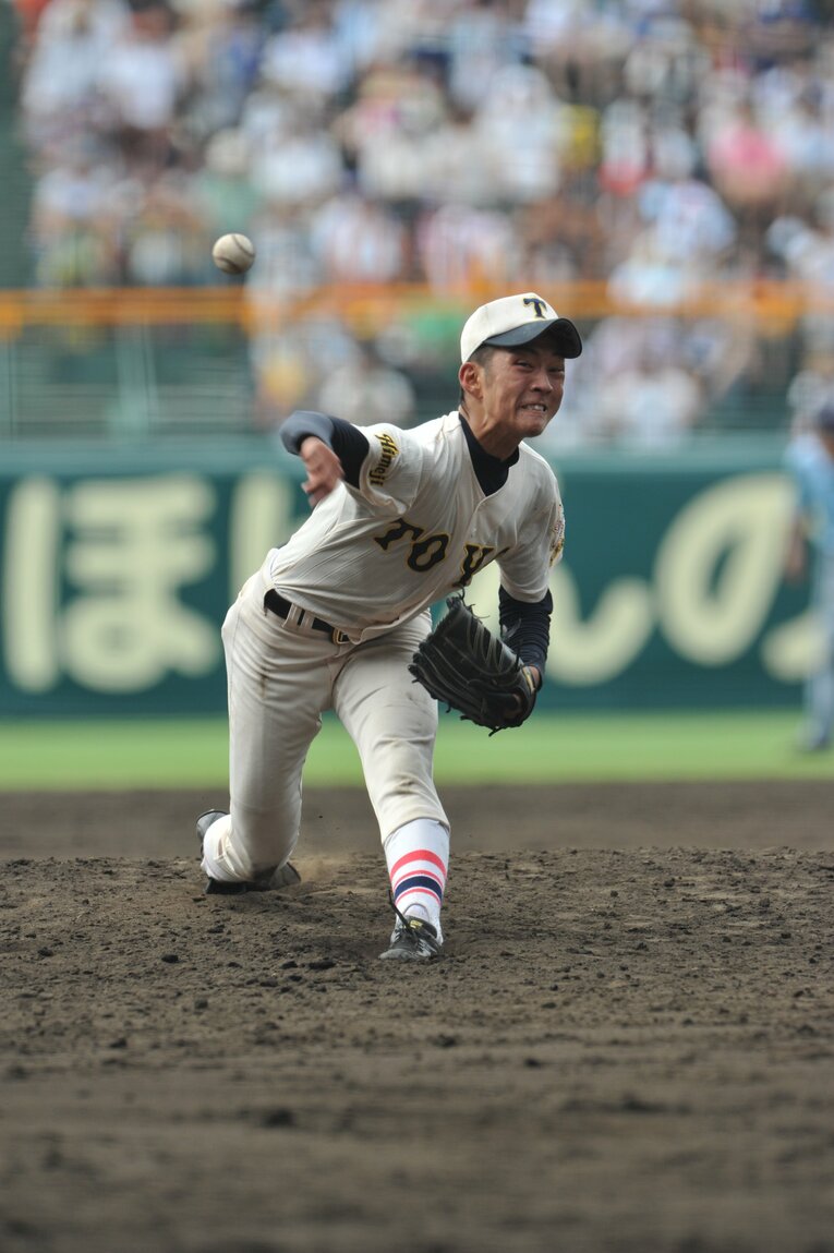 東洋大姫路時代の原樹理　©Hideki Sugiyama