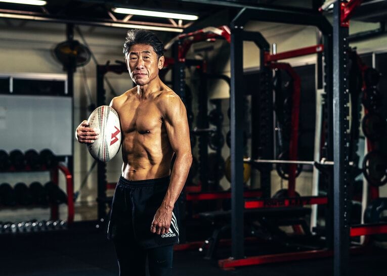 昨年62歳になった現役ラガーマン・吉野俊郎の奇跡の肉体美　©Takuya Sugiyama