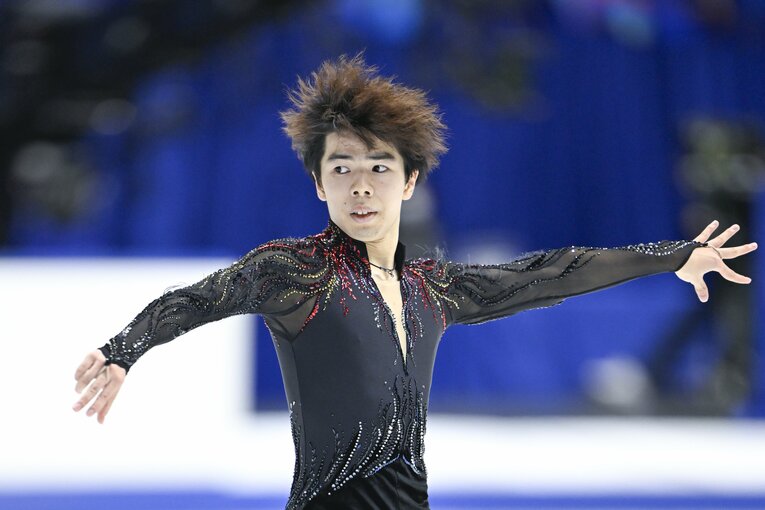 佐藤駿／NHK杯FSの演技　©️Asami Enomoto