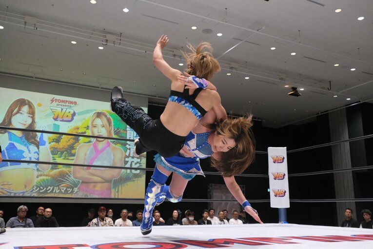 スターダムの大学生レスラー・妃南　©Norihiro Hashimoto