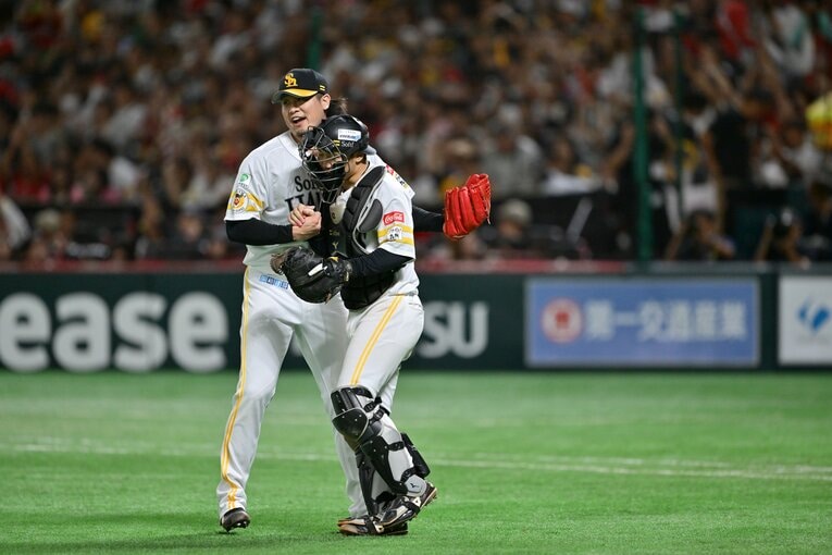 今CSでもソフトバンクが勝利した3試合すべてに登板した杉山　©Hideki Sugiyama