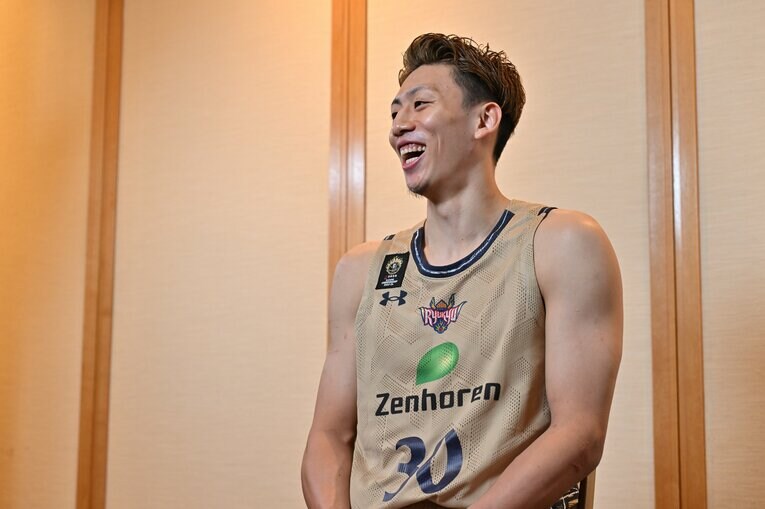 昨季のBリーグ王者である琉球ゴールデンキングスのエース・今村佳太　©Hideki Sugiyama