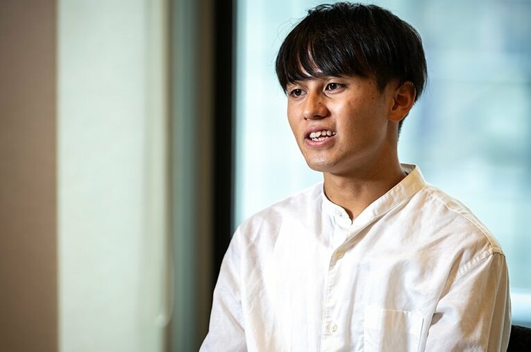 2年の秋に退寮し、駅伝チームとは関わりがほぼなくなっていた中距離メインの田母神。しかし、4年時は主将として箱根駅伝を迎えることになる ／ photograph by Takuya Sugiyama