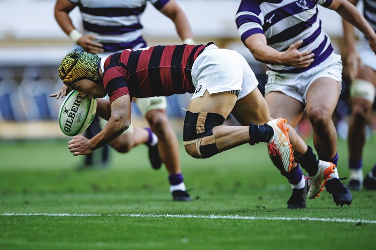 WTB田中健想（早大1年）©︎Kiichi Matsumoto