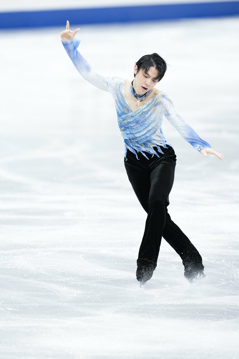 2021-2022シーズンのショートプログラム『序奏とロンド・カプリチオーソ』　©Asami Enomoto