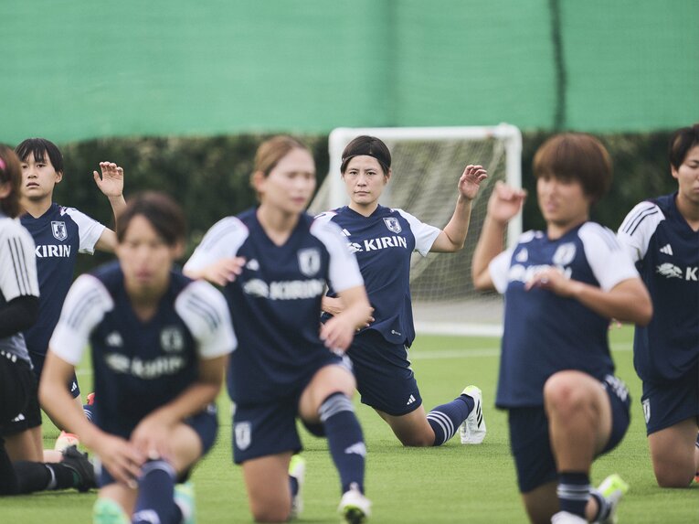 自身初となるワールドカップに臨む猶本光（29歳）　©︎Yuki Suenaga