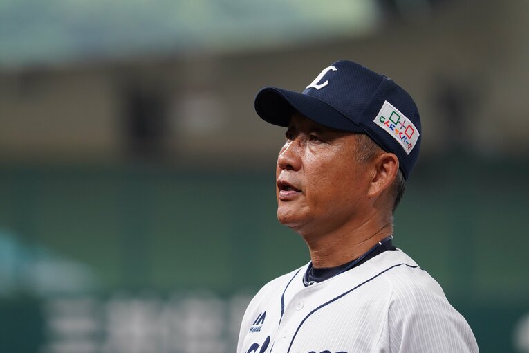 西武一軍監督時代　©BUNGEISHUJU