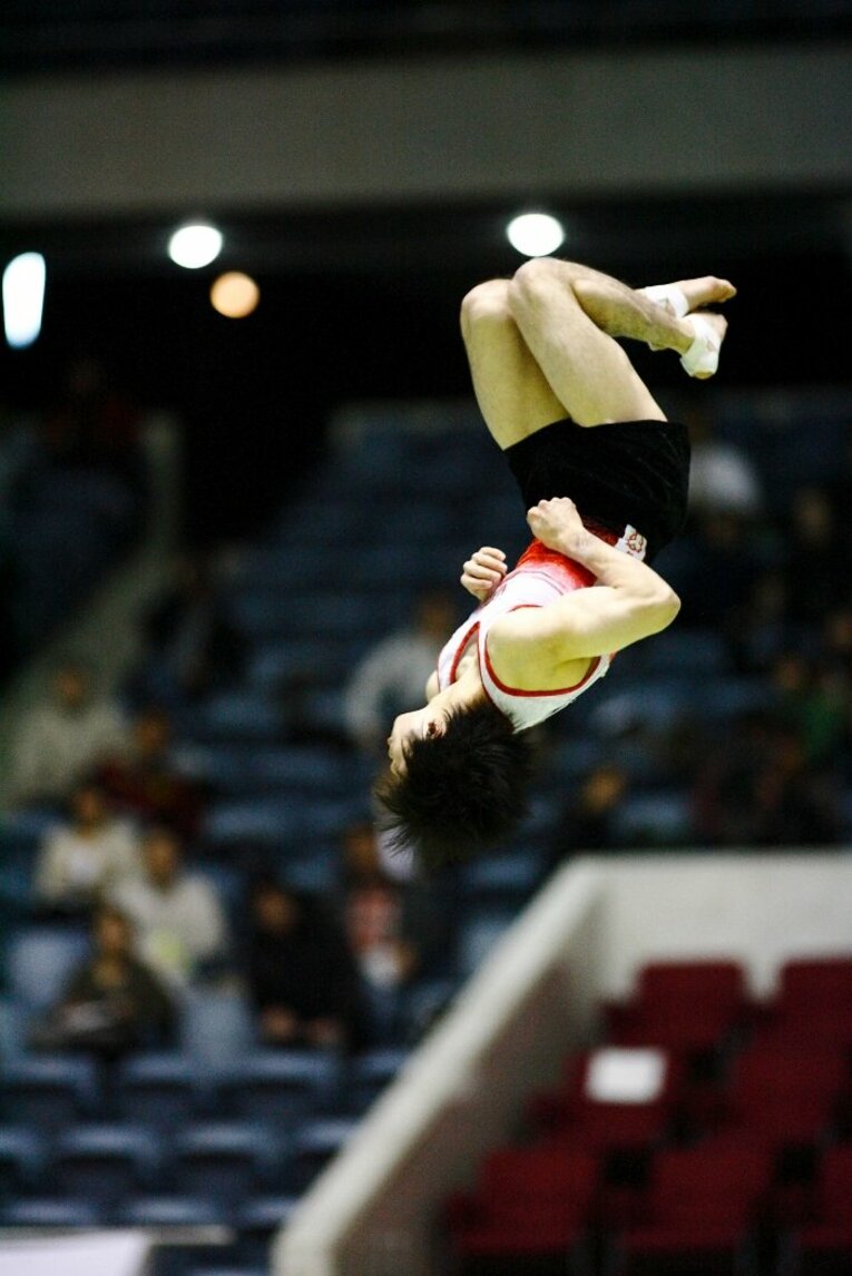 内村航平 ／ photograph by Sports Graphic Number