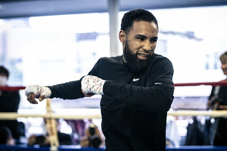 ルイス・ネリ 公開練習　©︎Takuya Sugiyama