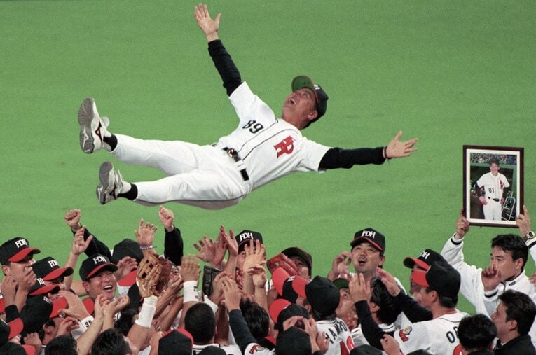 ダイエー11年目にしてついに初優勝。だがもしも王がこのチャンスをつかんでいなければ…… ／ photograph by KYODO