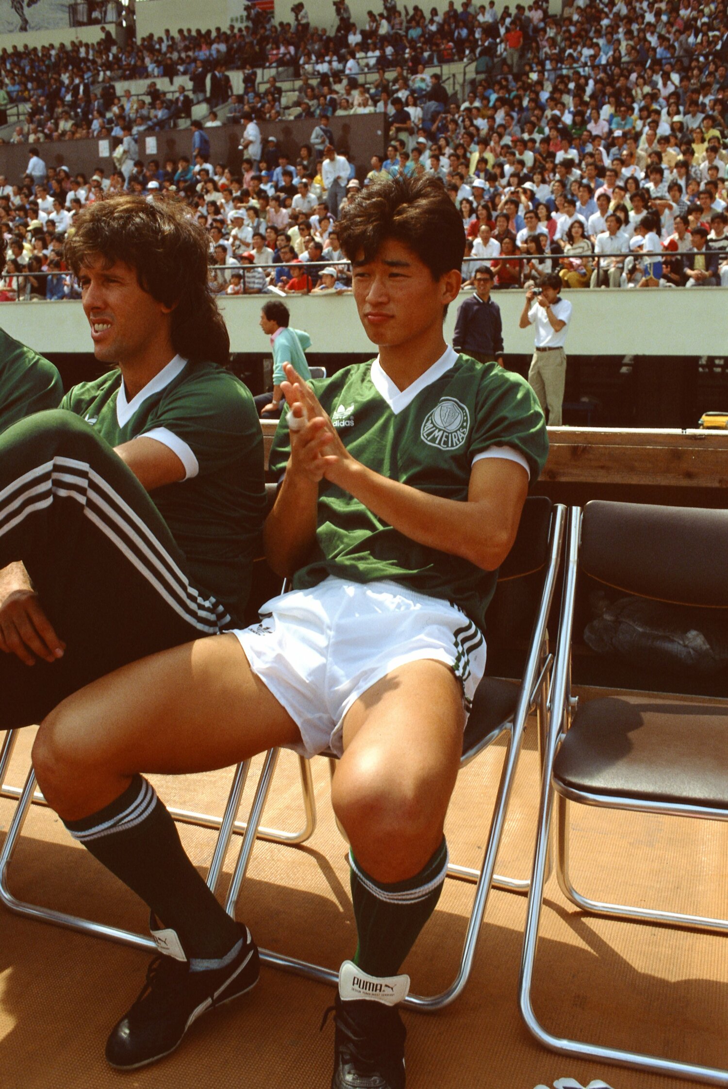 1986年のカズ ©Shinichi Yamada/AFLO