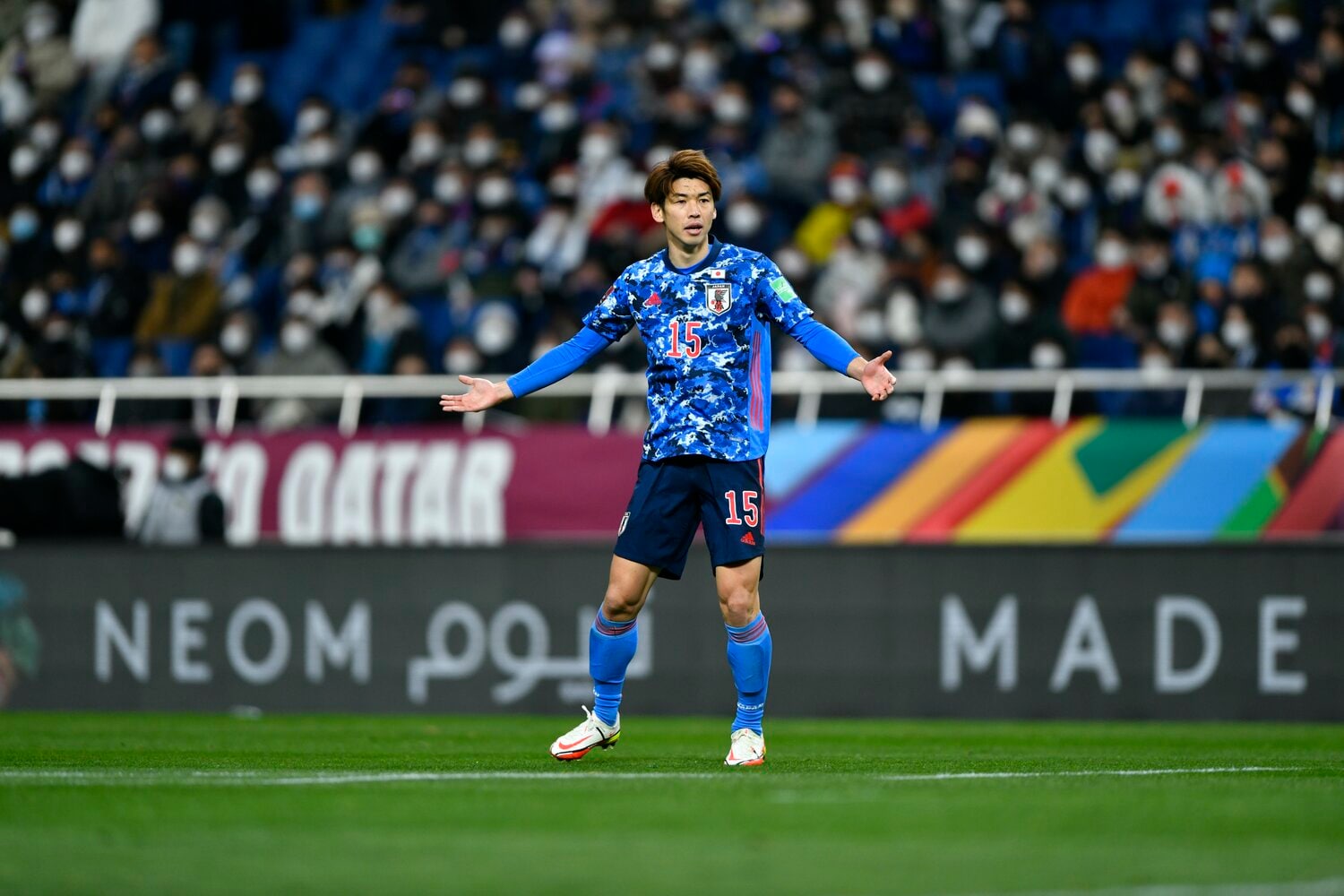 コンディションを理由に日本代表を外れた大迫勇也。所属するヴィッセル神戸もJリーグで苦戦が続いている ©Takuya Sugiyama/JMPA