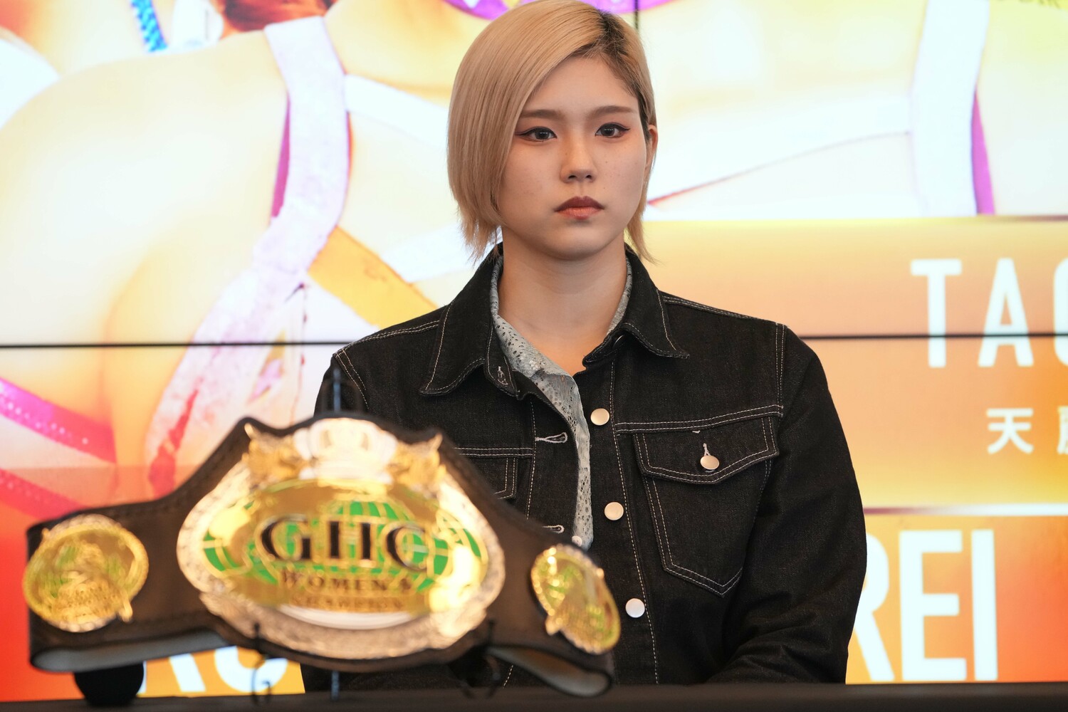 GHC女子王者の天麗皇希　©Essei Hara