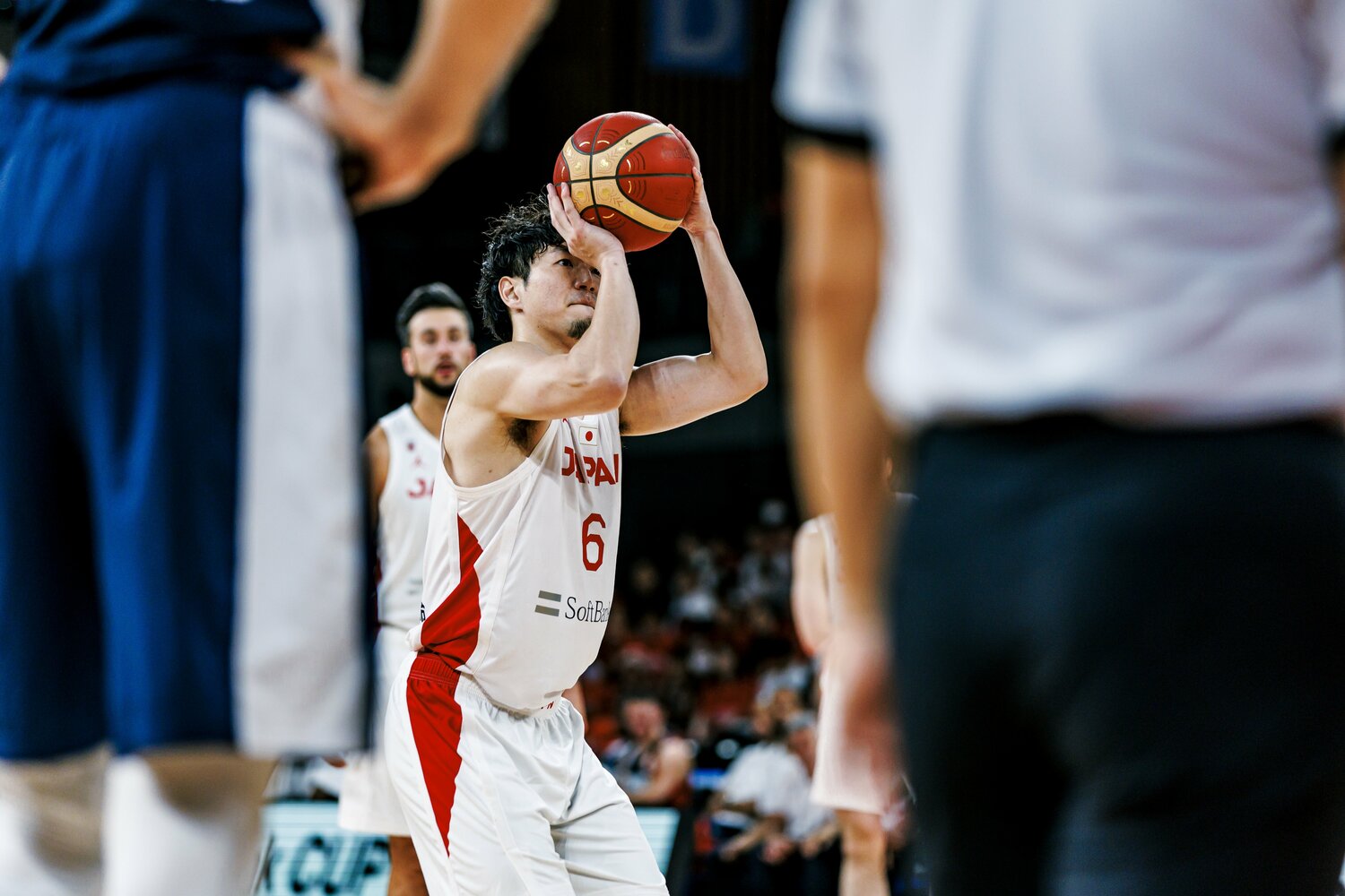 持ち前のドライブ力に加えて3Pの得点力も成長させた比江島　©︎Kiichi Matsumoto