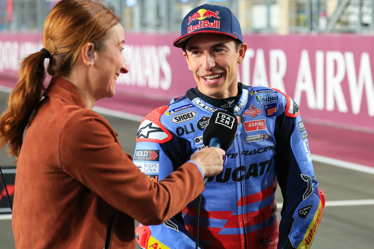 自分が置かれた状況を冷静に分析したマルケス。その表情に暗さはなかった ©Satoshi Endo