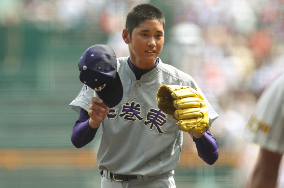 大谷翔平から“甲子園唯一の三振”を奪った投手「本当の実力は分からなかった」当時のリアル…帝京高“プロ注目エース”を苦しめた花巻東打線<Number Web> photograph by Asahi Shimbun