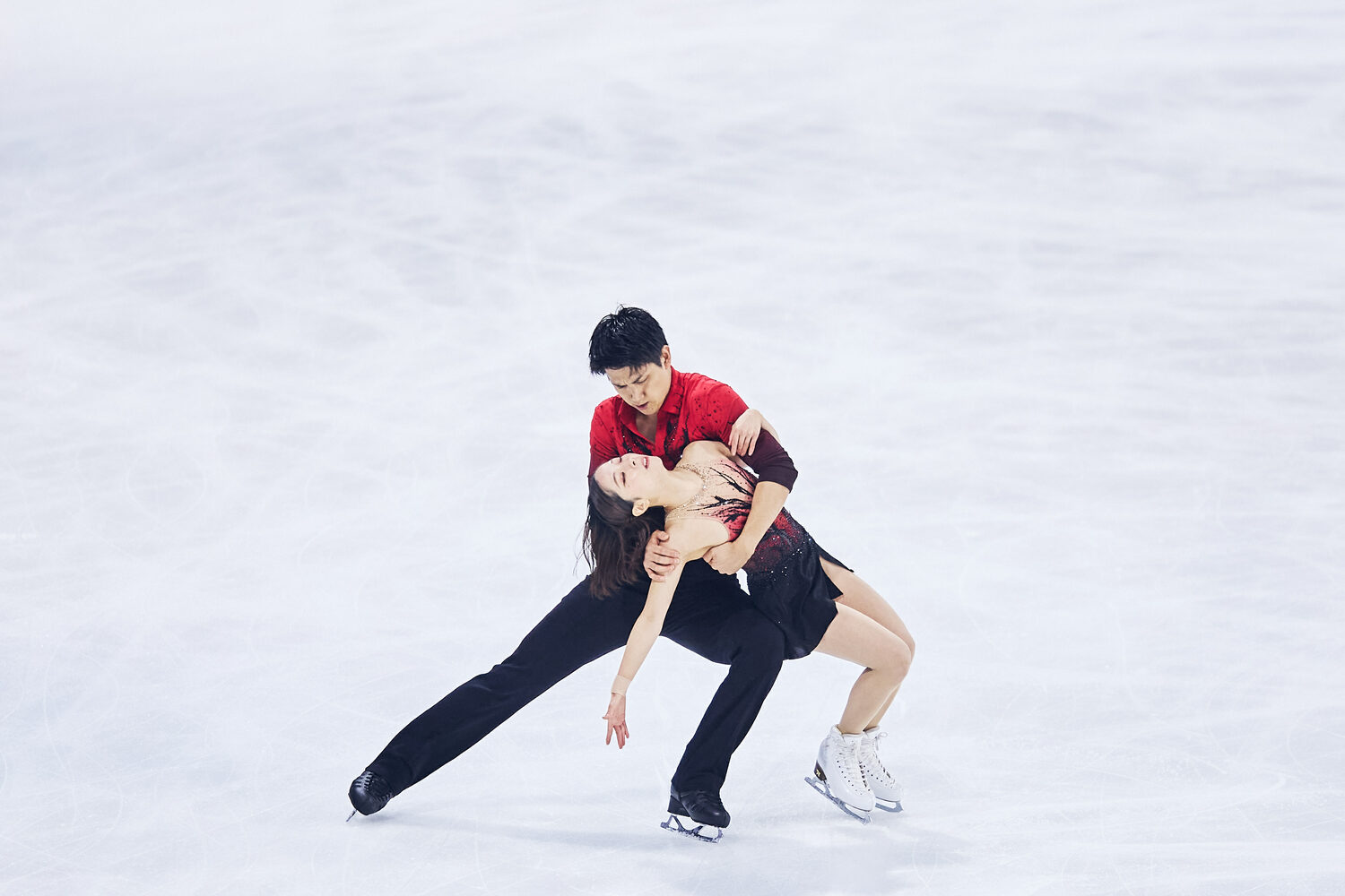 フランス杯SPの演技 ©Getty Images