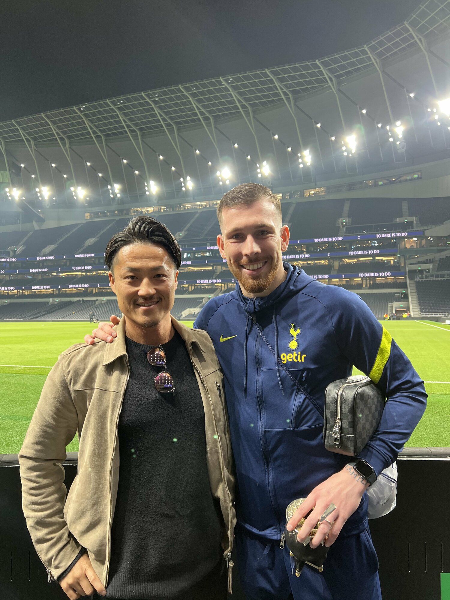 木谷氏とホイビェア　※木谷氏提供