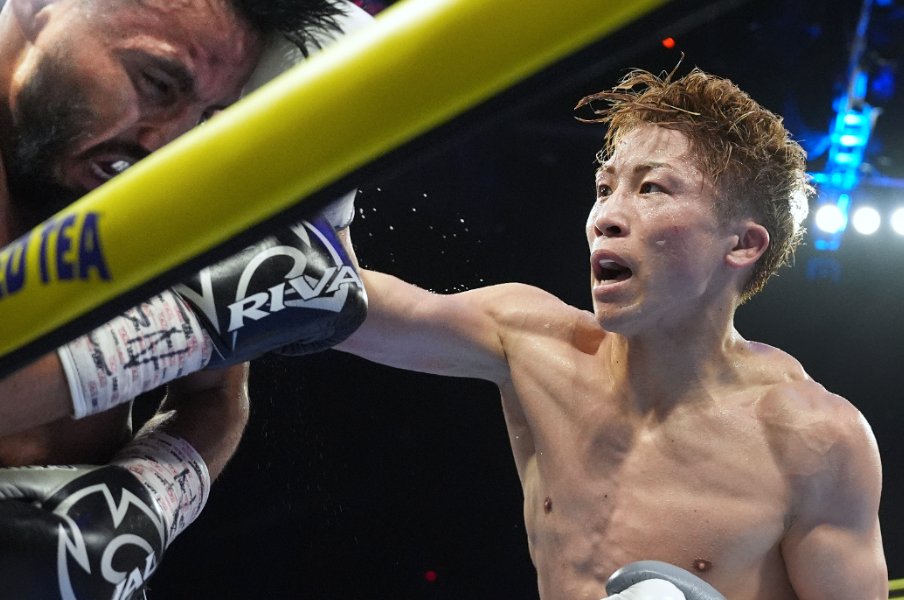 井上尚弥の「右、右、右、右」エグい4連打でカルデナスが崩れ落ち…カメラマンが目の前で見た“決定的瞬間”「苦痛で顔がゆがみ…体がガクッと沈んだ」＜Number Web＞ photograph by Naoki Fukuda