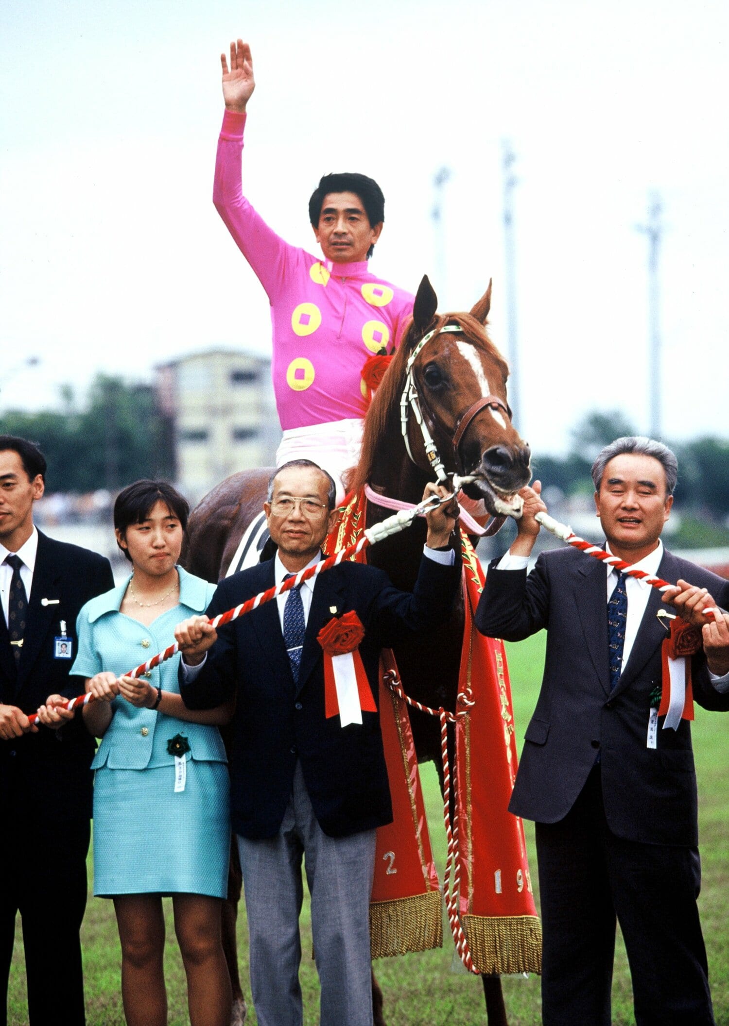 8位タイ　ミホノブルボン（1992年）　©Keiji Ishikawa