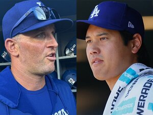 「ショウヘイもベッツもパーで十分」“山本由伸ノーノー未遂”敗戦翌朝…ドジャース打撃コーチが大谷翔平らに送ったメッセージ「やりすぎるな、と」