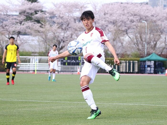 尚志FW染野唯月は凄みを増した。衝撃のハットにも「もう驚かない」。＜Number Web＞ photograph by Takahito Ando