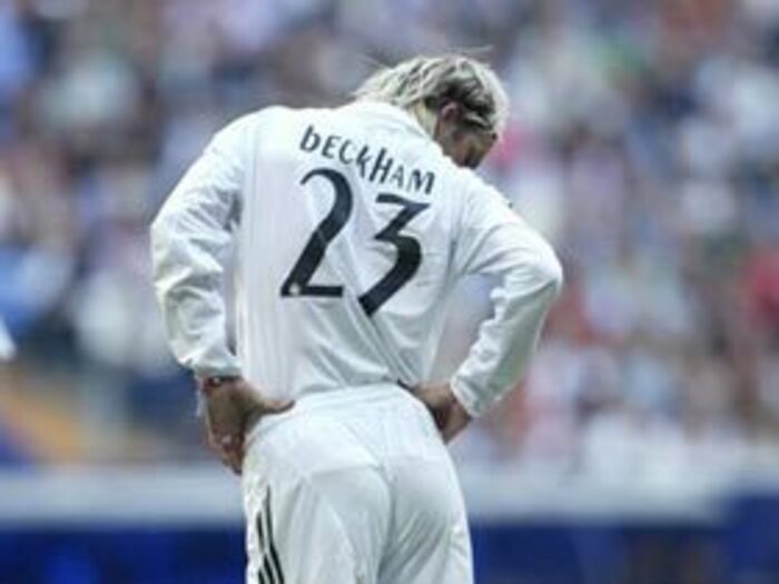 今こそ「ベッカム様！」と呼ぼう。＜Number Web＞ photograph by AFLO