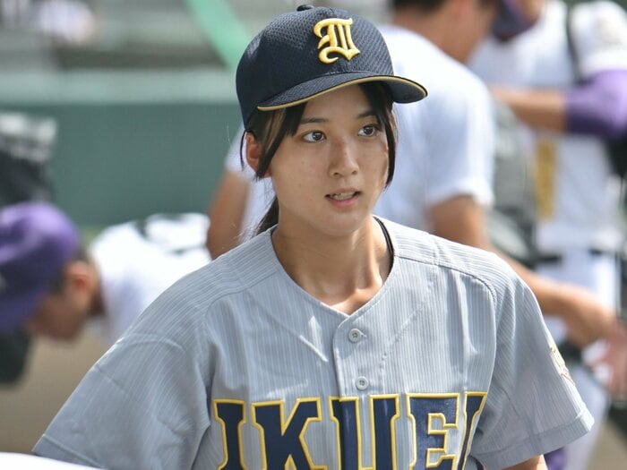 「ウインク、バズってるよ」に思わずツッコミ…仙台育英“史上初の女子部員”が甲子園で感じた世間のリアルは？ それでも「面白いな」と思えたワケ＜Number Web＞ photograph by Hideki Sugiyama