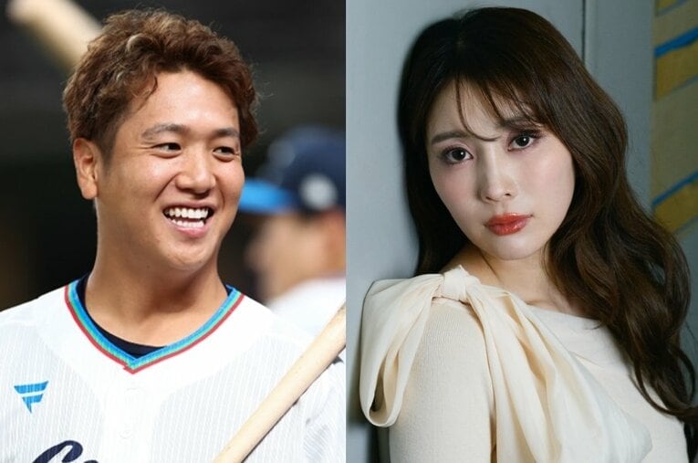 タレントの森咲智美が夫・平沼翔太（来季からオリックス）との結婚生活を明かした　©L）JIJI PRESS, R）Hirofumi Kamaya