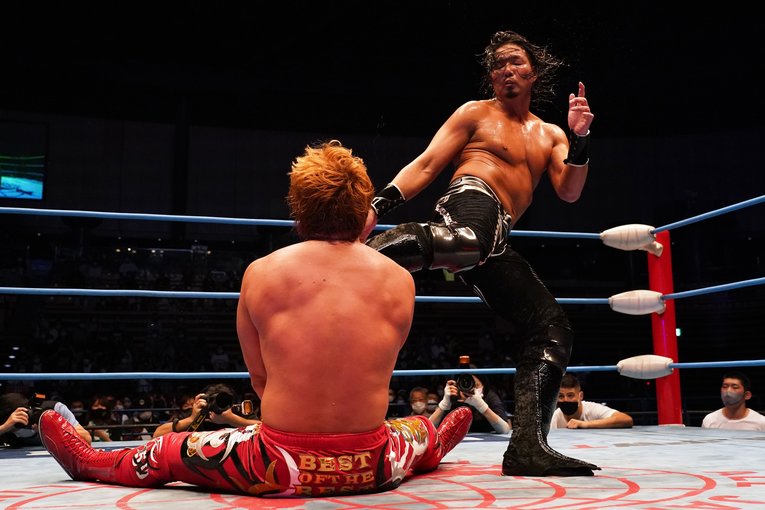 ＜何かが水面下で…＞「全日本プロレスでいいのか」三冠王者ジェイク・リー、宮原健斗との“60分間の死闘”後に語った言葉の真意(10)