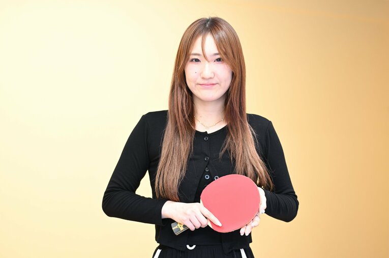 現在競技を休養中の加藤。趣味や資格、パラ卓球代表コーチの仕事など、現状を語ってもらった ／ photograph by Keiji Ishikawa